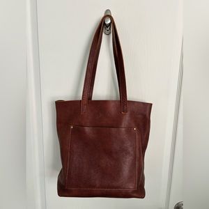 Portland Leather Tote in Nutmeg